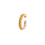 0.60ct Citrine 18K Gold Ear Cuff