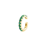0.54ct Emerald 18K Gold Ear Cuff