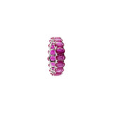 8.30ct Ruby 18K Gold Eternity Band Ring