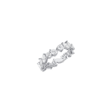 1.27ct Diamond 18K Gold Multi Shaped Eternity Ring