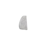 0.44ct Diamond 18K Gold Pave Dome Ear Cuff