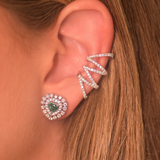 0.58ct Diamond 18K Gold Statement Ear Cuff
