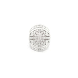 3.50ct Diamond 18K Gold Statement Ring