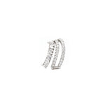 0.70ct Diamond 18K Gold Cluster Ear Cuff