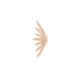 0.90ct Diamond 18K Gold Multi Row Ear Cuff