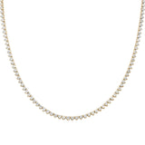 10.18ct Diamond 14K Gold Jenny Tennis Necklace