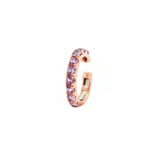 0.80ct Pink Sapphire 18K Gold Ear Cuff