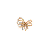 2.55ct Diamond 18K Gold Statement Bow Ring