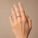 0.27ct Diamond 18K Gold Solitaire Ring