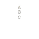 Personalized Diamond 18K Gold Single Dangle Earring