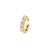 0.92ct Diamond 18K Gold Statement Ear Cuff