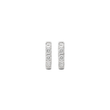 2.00ct Diamond 14K Gold Hoop Earrings