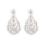 22.49ct Diamond 18K Gold Set of Necklace & Earrings