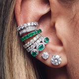 0.50ct Diamond 18K Gold Ear Cuff