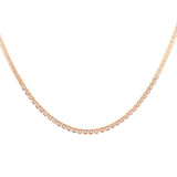 0.85ct Diamond 14K Gold Choker Necklace