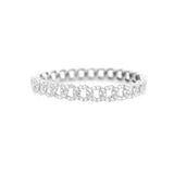 3.52ct Diamond 18K Gold Cuban Bracelet White Gold