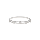 1.99ct Diamond 14K Gold Bangle Bracelet