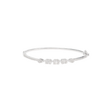 1.15ct Diamond 14K Gold Bangle Bracelet