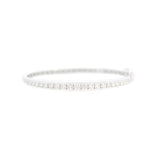 1.65ct Diamond 14K Gold Bangle Bracelet