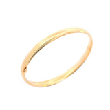 14K Gold Kids Bangle Bracelet