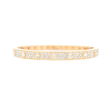 2.38ct Diamond 18K Gold Bangle Bracelet