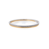 0.84ct Diamond 14K Gold Bangle Bracelet