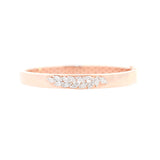 1.10ct Diamond 18K Gold Bangle Bracelet
