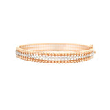 1.44ct Diamond 14K Gold Pave Bangle Bracelet