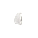 0.44ct Diamond 18K Gold Pave Dome Ear Cuff
