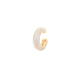 2.10ct Diamond 18K Gold Multi Row Pave Ear Cuff