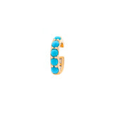 Turquoise 14K Gold Ear Cuff