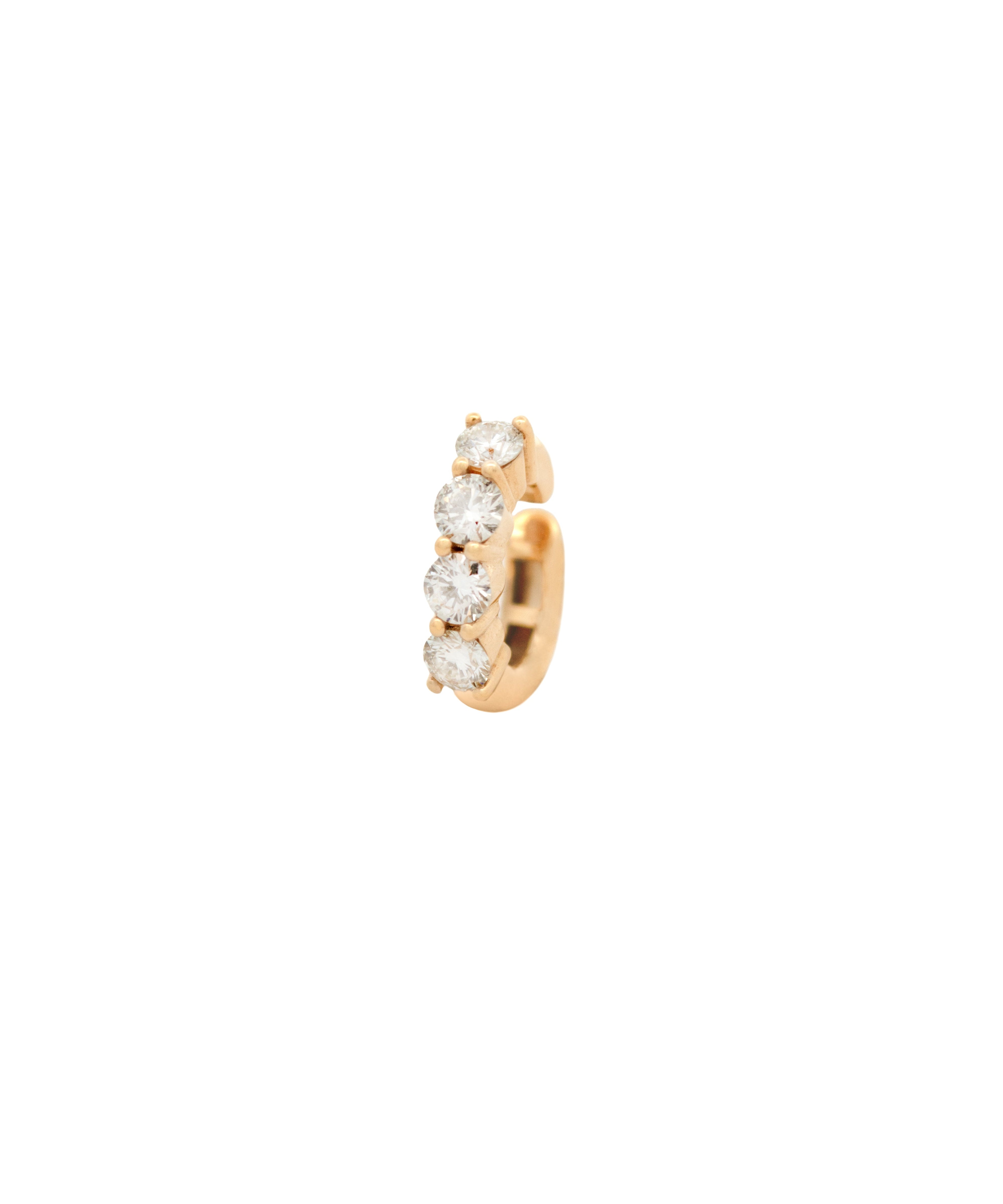 0.92ct Diamond 18K Gold Statement Ear cuff