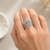 2.75ct Diamond 14K Gold Bypass Ring