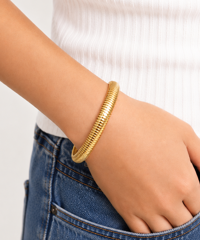 14K Gold Italian Bracelet