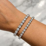 17.0ct Diamond 14K Gold Tennis Bracelet