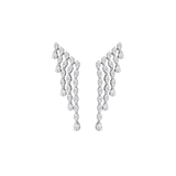 3.50ct Diamond 14K Gold Cascade Earrings