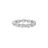 4.51ct Diamond 14K Gold Marquis Eternity Ring