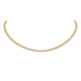 5.01ct Diamond 18K Gold Jenny Tennis Necklace