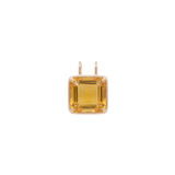 19.80ct Citrine 18K Gold Small Statement Pendant