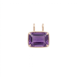 15.72ct Amethyst 18K Gold Medium Statement Pendant