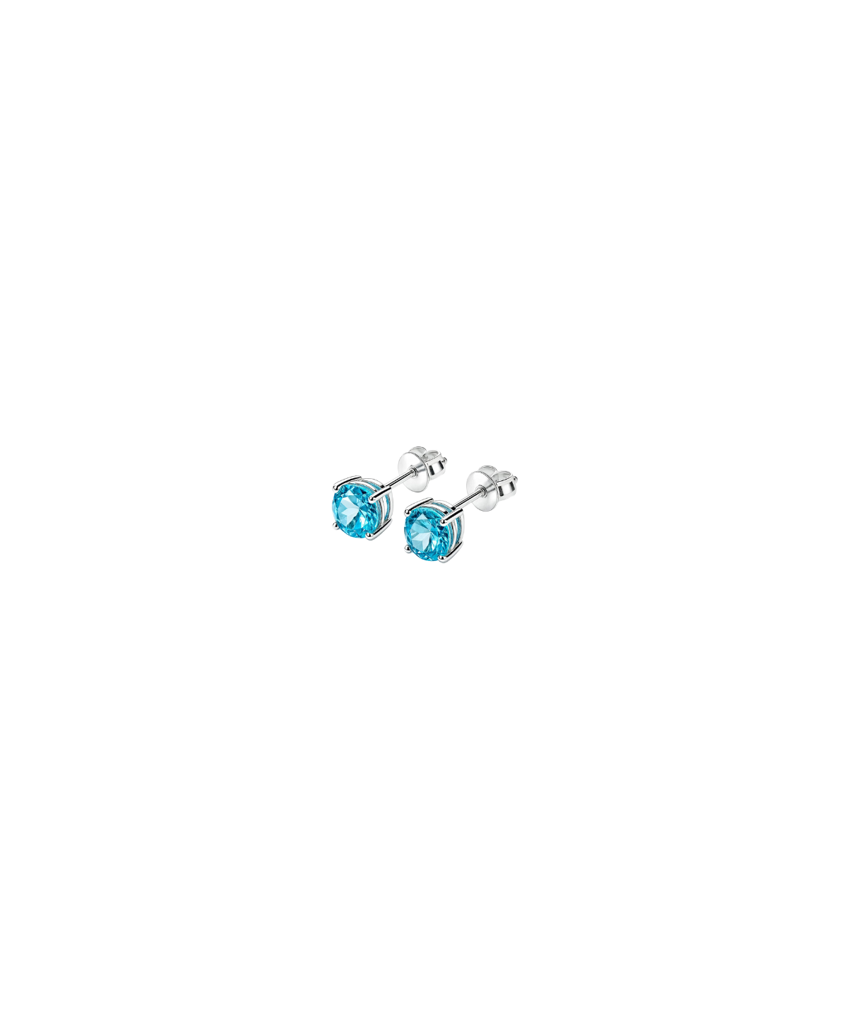 1.65ct Topaz 18K Gold Stud Earrings