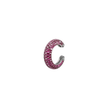 2.40ct Ruby 18K Gold Pave Ear Cuff
