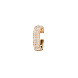 0.35ct Diamond 18K Gold Multi Row Pave Ear Cuff