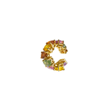Ana Rocha E Appolinario Multi Colored Sapphires 18K Gold Ear Cuff