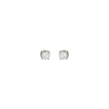 1.20ct Diamond 14K Gold Illusion Stud Earrings
