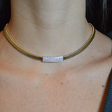 0.30ct Diamond 18K Italian Gold Necklace