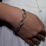 9.6ct Diamond 18K Gold Multi Bangle Bracelet