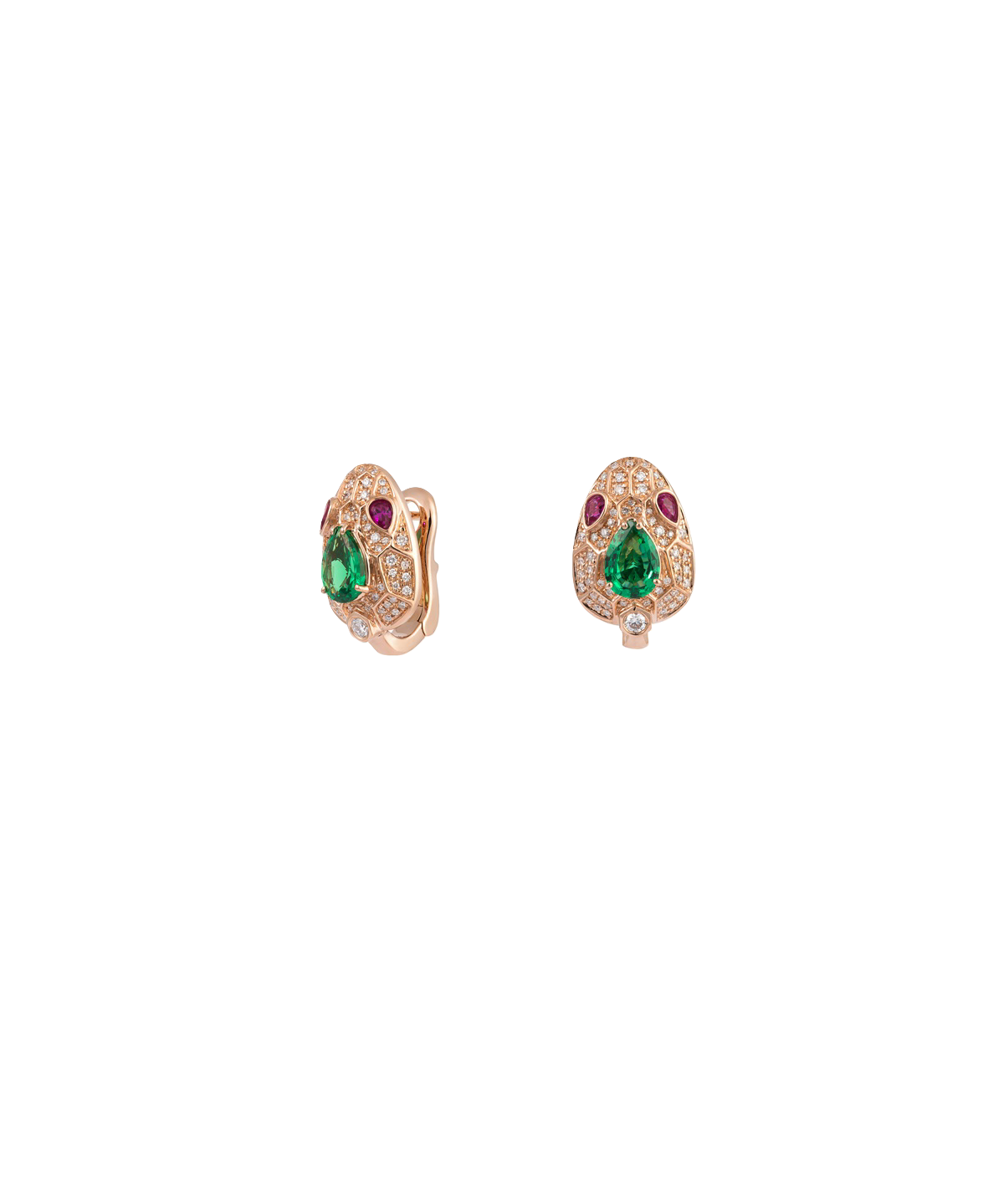1.76ct Diamond Multi Sapphire 18K Gold Earrings