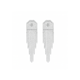 4.71ct Diamond 14K Gold Statement Cascade Earrings