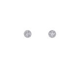 0.90ct Diamond 14K Gold Stud Earrings